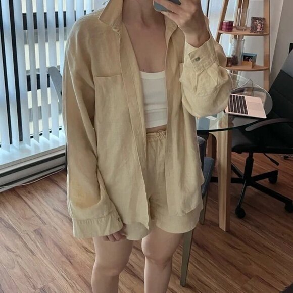 100% Linen set - Picture 1 of 2